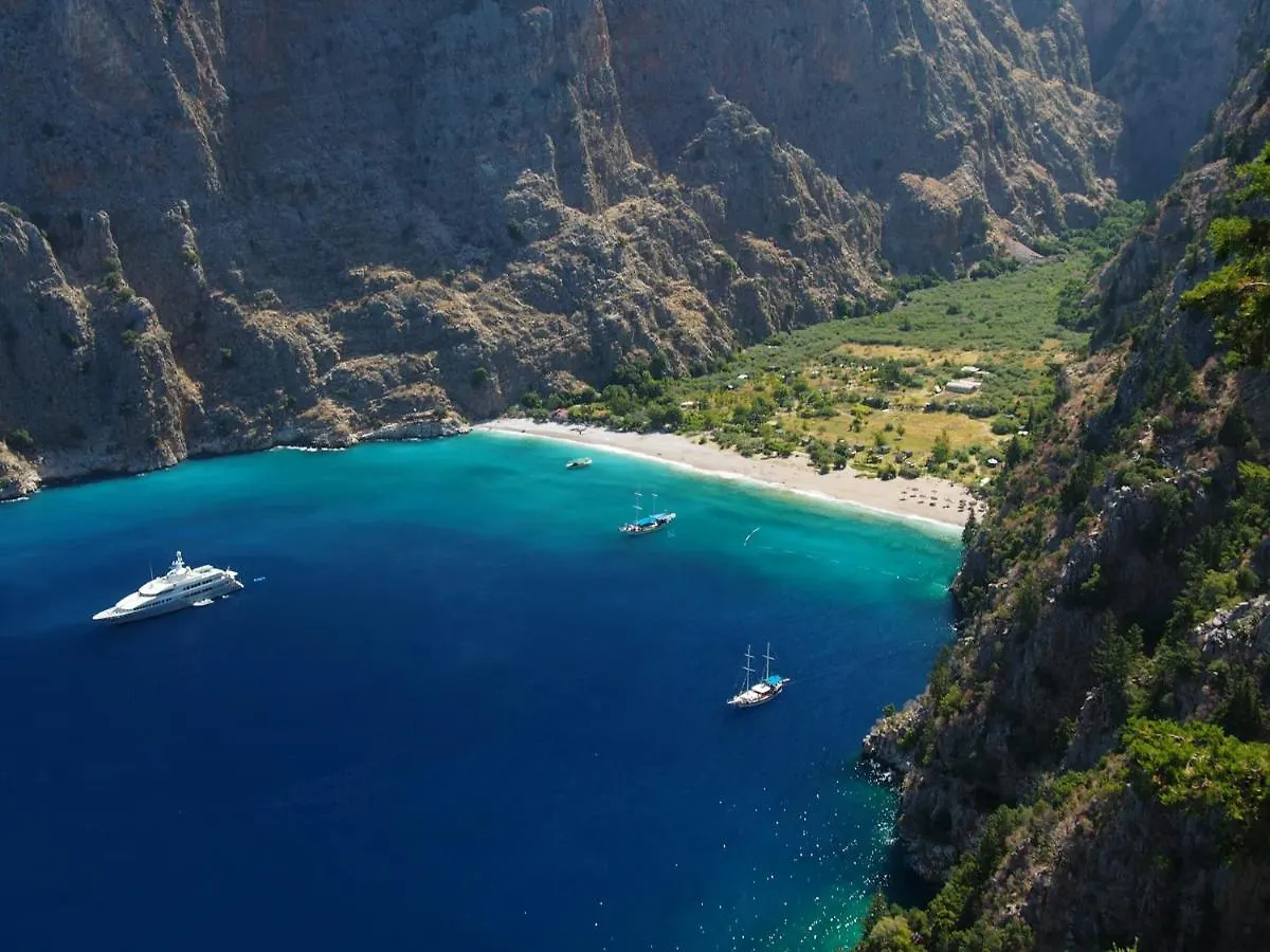 Butterfly Valley Beach Glamping Oludeniz Turkey